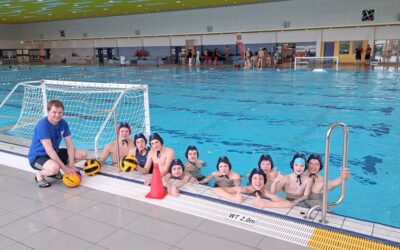 Erste Begegnung gegen die U16 Wasserballer aus Cuxhaven