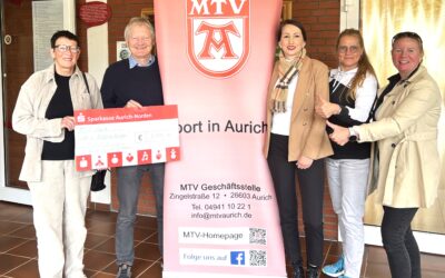MTV Aurich erhält großzügige Spende