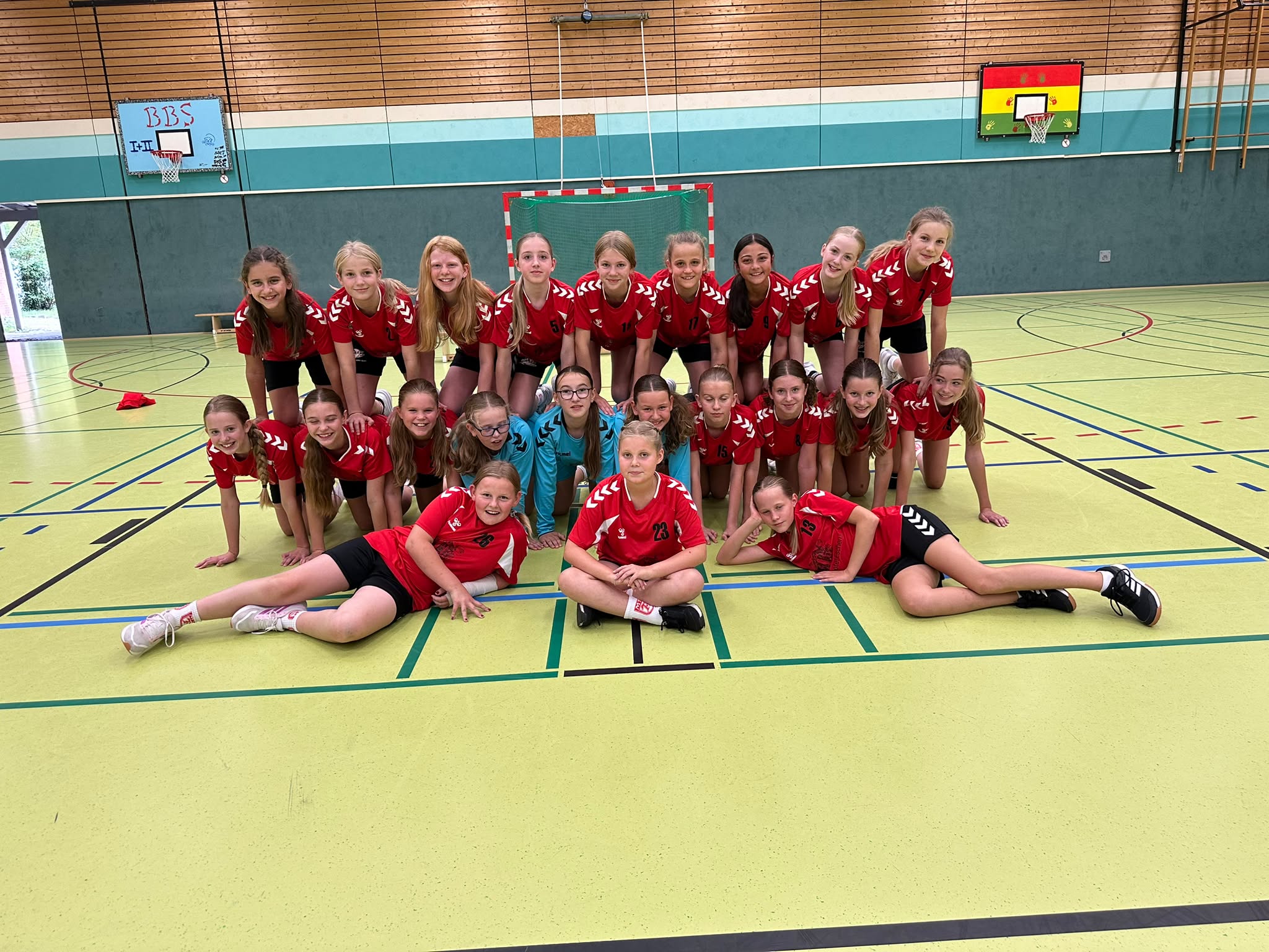 M1 Weiblich Jugend D - Mannschaftsfoto
