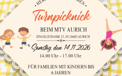 🧺 Turnpicknick beim MTV Aurich! 🎉